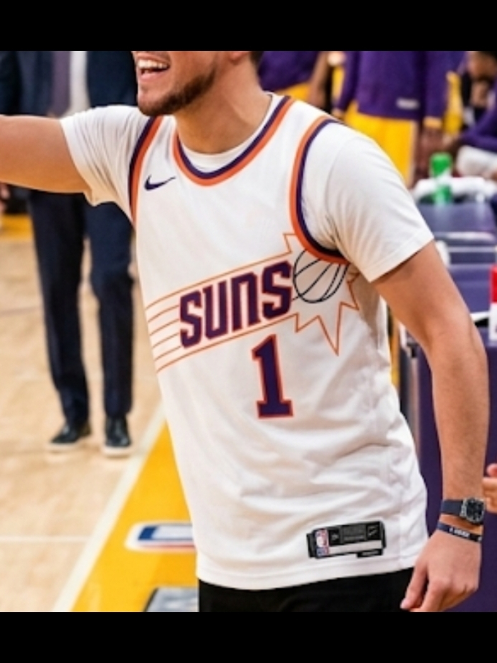 Devin Booker Phoenix Suns Nike Classic Edition "Sunburst" Swingman Jersey – NWT